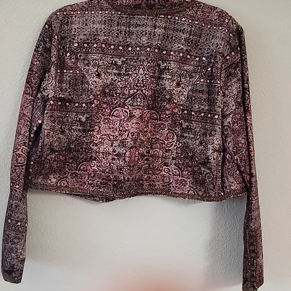 NWT Crop velvet jacket - Picture 4 of 4